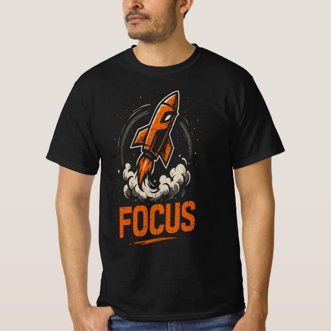 Camiseta FOCUS Rocket - Edición de lanzamiento urbano (Anverso)