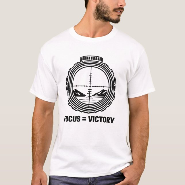 Camiseta Focus = Victory Tactical Scope (Anverso)