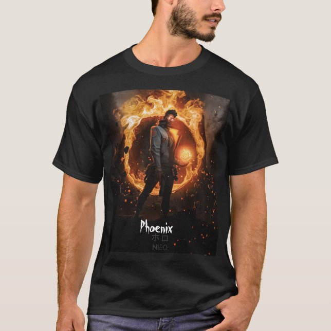 Camiseta foenix valorant (Anverso)