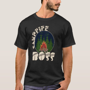 Camiseta Fogata de Campfire Boss Camping al aire libre