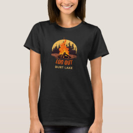Camiseta Fogata en Burt Lake Michigan