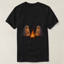 Camiseta Fogata fantasma fantasmal - Estética acogedora de 