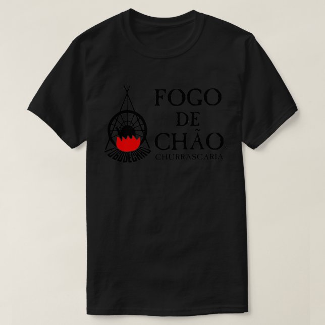 Camiseta Fogo de Chao (Diseño del anverso)