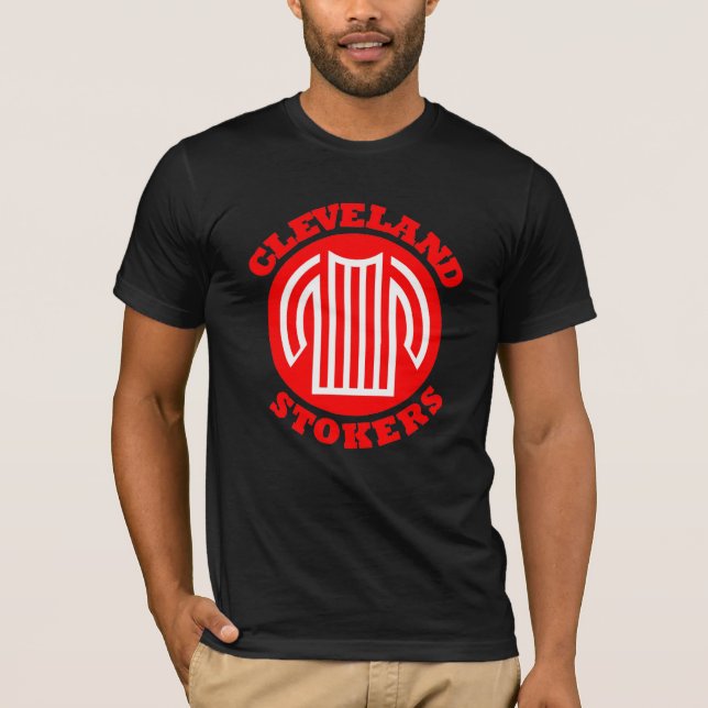 Camiseta Fogoneros de Cleveland (negro) (Anverso)