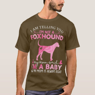 Camiseta Fohound Mom Baby Funny Cute Dueño De Perro Pet Lov