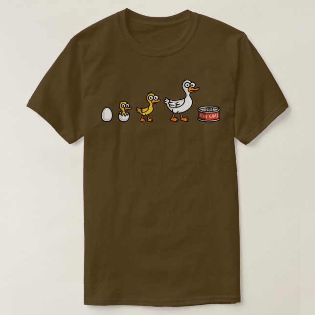 Camiseta Foie gras  (Diseño del anverso)
