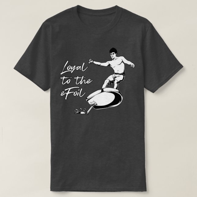 Camiseta Foil navegando leal al petróleo (Diseño del anverso)