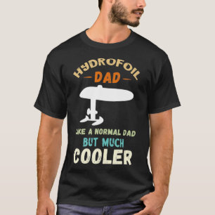 Camiseta Foiler Hydrofoil Dad Relieve metalizado Efoil Elec