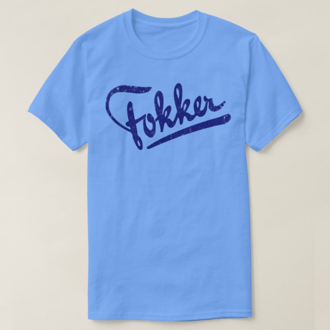 Camiseta Fokker (Diseño del anverso)
