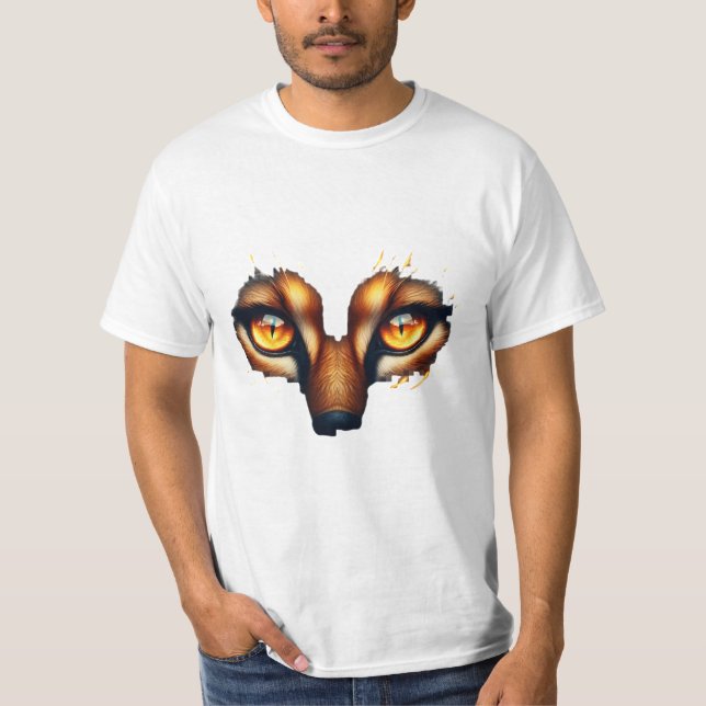 Camiseta Fokussierte Augen (Anverso)
