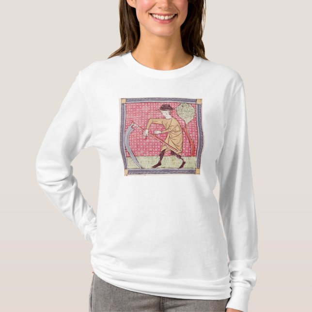 Camiseta Fol.58v junio: Haymaking (Anverso)