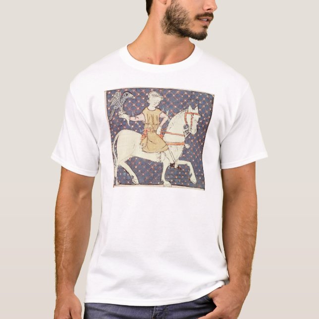 Camiseta Fol.58v puede: Cetrería (Anverso)