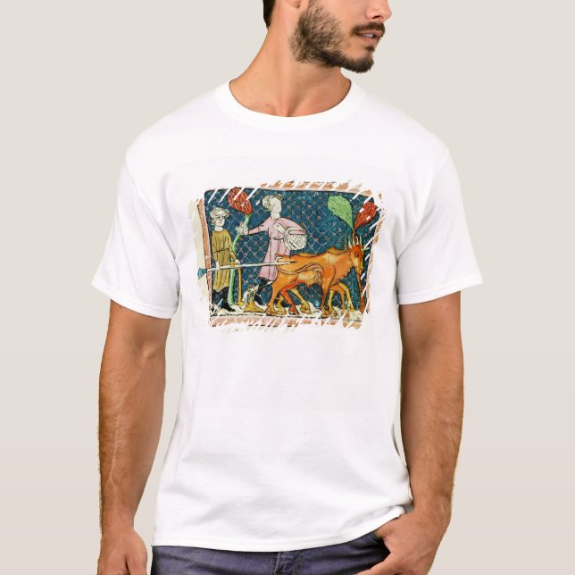 Camiseta Fol.59r octubre: Arado (Anverso)