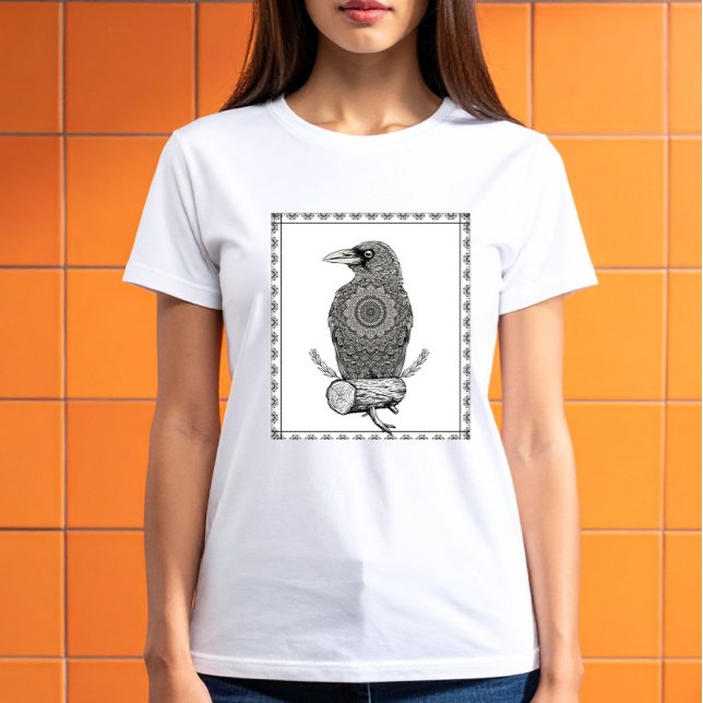Camiseta Folclore Cuervo en Mitología Unisex (Subido por el creador)