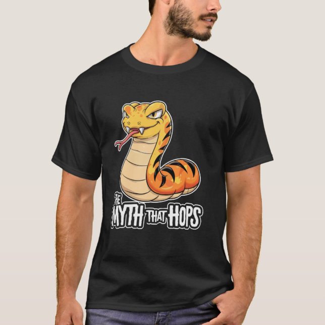 Camiseta Folclore de monstruos críptidos Tsuchinoko Criptoz (Anverso)
