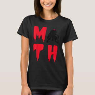 Camiseta Folclore de Mothman Criatura de Polilla Criptozool
