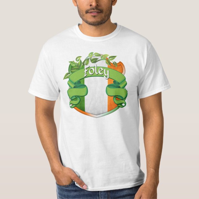 Camiseta Foley Irish Shield (Anverso)