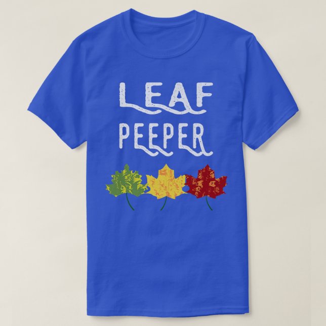 Camiseta Foliage de la caída de pimiento de hoja perpres ot (Diseño del anverso)