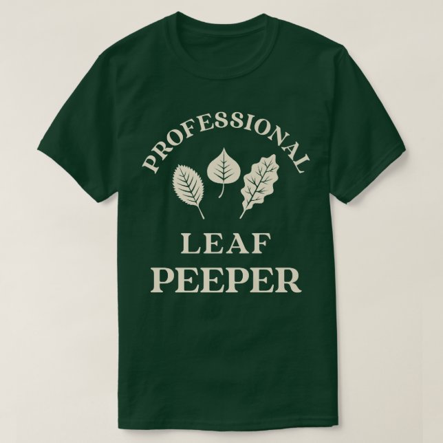 Camiseta Foliage de la caída de pimiento de hoja perpres ot (Diseño del anverso)