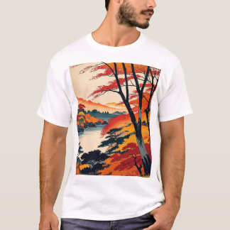 Camiseta Foliage otoñal japonés2