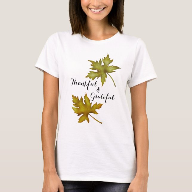 Camiseta Foliage Thanksgiving (Anverso)