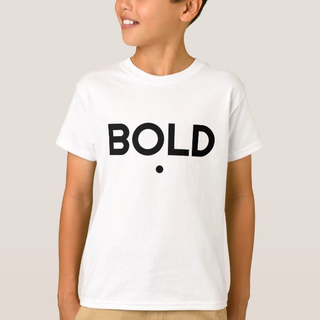 Camiseta Folio Bold. Chicos' (Anverso)