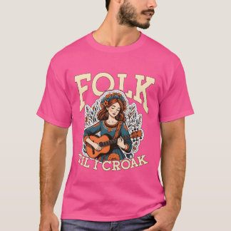 Camiseta Folkil I Croak Musical Instruen frien