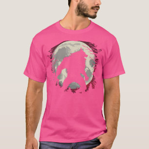 Camiseta Folklore del monstruo de la espeluznante de la lun