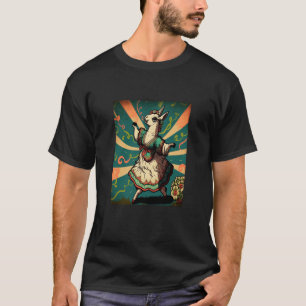 Camiseta Folklore mexicano llama folklore bailando