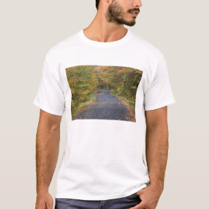 Camiseta Follaje de otoño al borde de la carretera, sur de 