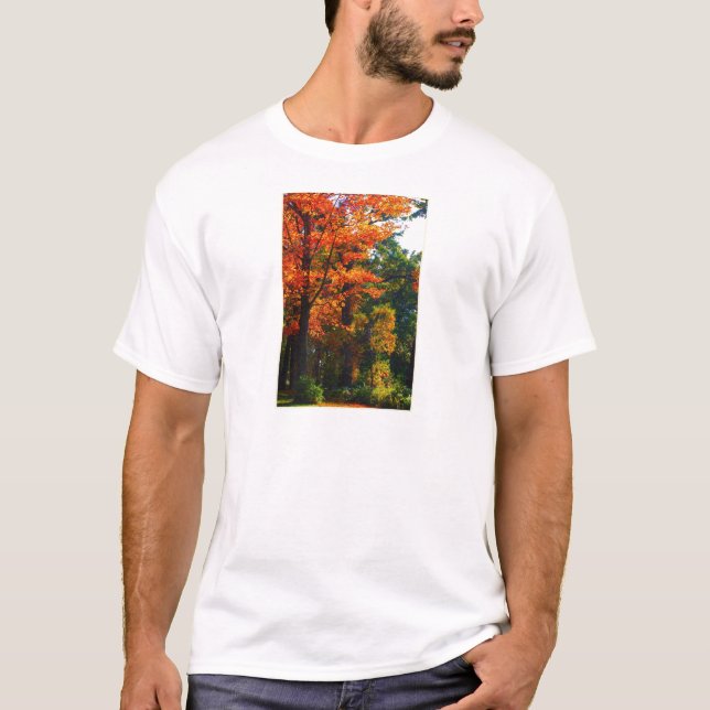 Camiseta Follaje otoñal (Anverso)