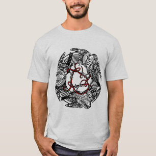 Camiseta Folleto de antigüedades Tres halcones William de M