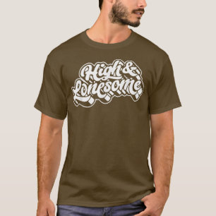 Camiseta Folleto del Festival de Bluegrass de Tipografía Al