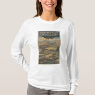 Camiseta Folleto del parque nacional de Rocky Mt. # 1