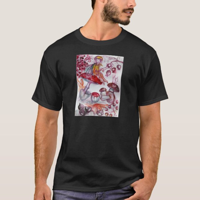 Camiseta FOLLETO MÁGICO DE HABITACIONES Fantasía floral bla (Anverso)