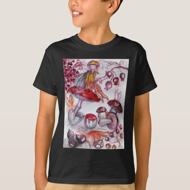 Camiseta FOLLETO MÁGICO DE HABITACIONES Fantasía floral bla (Anverso)