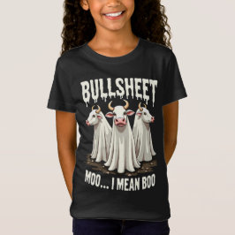 Camiseta Folleto Moo me refiero a Boo Gracioso Vaca Fantasm