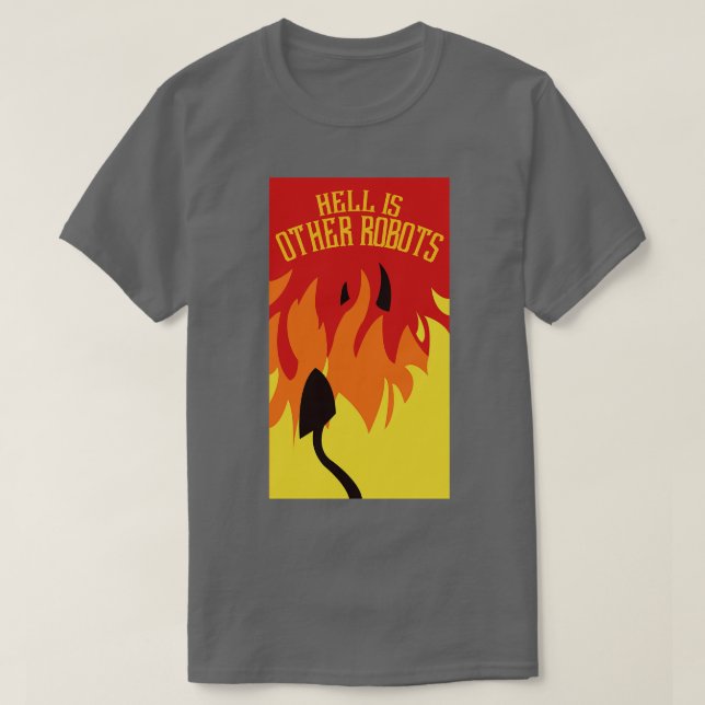 Camiseta Folleto para Robot Hell (Diseño del anverso)