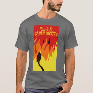 Camiseta Folleto para Robot Hell