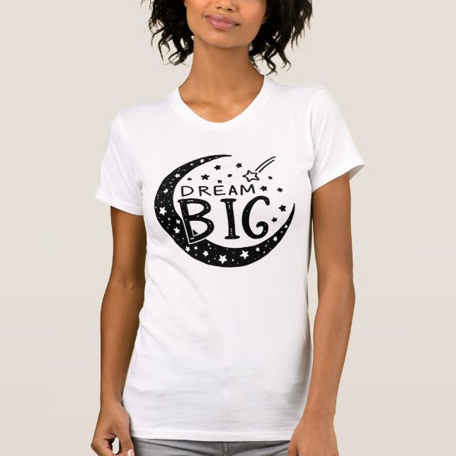 Camiseta Follow Your Comet: Big Dreams Sky T-Shirt (Anverso)