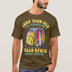 Camiseta Folly Beach South Carolina