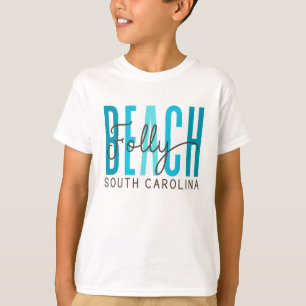 Camiseta Folly Beach South Carolina (Océano)