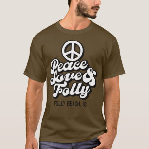 Camiseta Folly Beach South olina SC Tourivenir 2