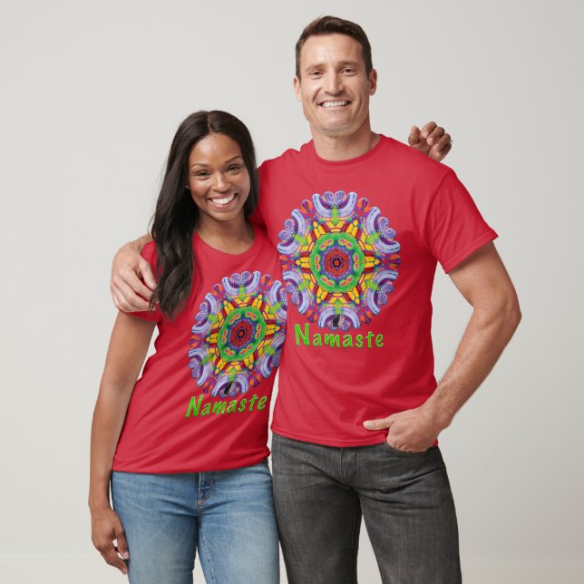 Camiseta Folly Namaste Caleidoscopio (Unisexo)