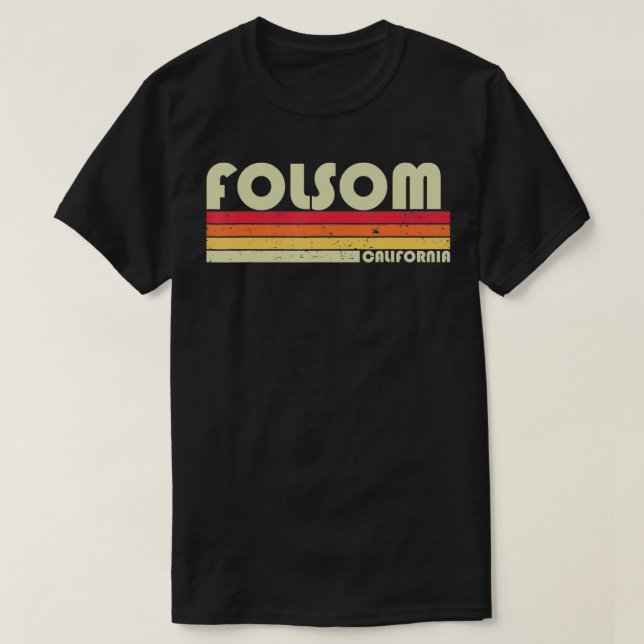 Camiseta FOLSOM CA CALIFORNIA Funny City Home Roots Gift Re (Diseño del anverso)