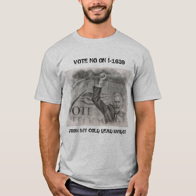 Camiseta ¡Fom mis manos muertas frías!! (Anverso)