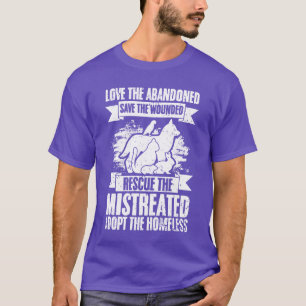 Camiseta Fomento de Animales Inspiradores para los Derechos