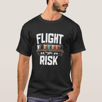 Camiseta FOMO Flight Risk Bebe Dando Graciosa Cerveza Sarcá