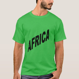 Camiseta foncé vert trèfle AFRICA