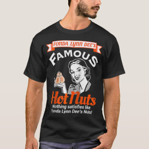 Camiseta Fonda Lynn Dees Nuts Satisface El Humor Divertido